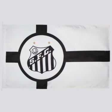 Imagem de Bandeira Santos Dupla Face - Jc Bandeiras, Único