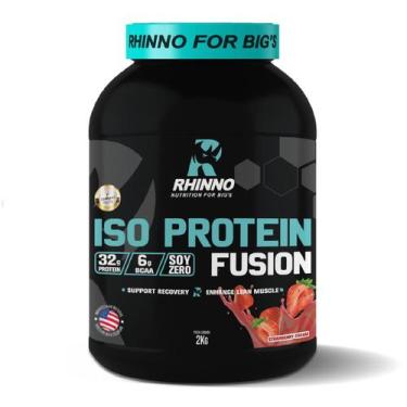 Imagem de Iso Protein Fusion Concentrado 2Kg Nutrition For Bigs, Morango