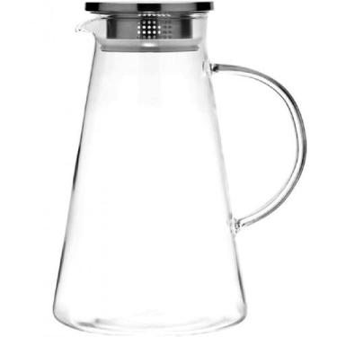 Imagem de Jarra Twinkle Em Vidro Borossilicato Com Tampa Em Aço Inox 1,8L Fracal