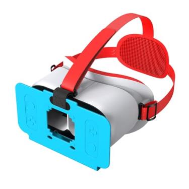 Imagem de LICHIFIT Fone de ouvido VR para Nintendo Switch 2 (2025), óculos de realidade virtual Switch 2, óculos 3D com lentes HD ajustáveis à distância de pupila e objeto e alça de cabeça confortável