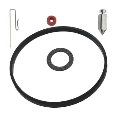 Imagem de Kit de reparo de carburador Carb Rebuild com tigela de junta de substituição de assento de agulha para Tecumseh V40 V60 VM80 H30 V50 525-212 631021B 631021 631021A 056-154