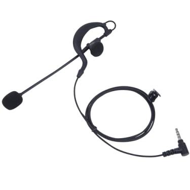 Imagem de SVXSODA Fone de ouvido profissional de árbitro com gancho de orelha - comunicação bidirecional duplex completa para futebol, treinador, juiz, arbitragem - compatível com sistemas Ejeas V6, V4, FBIM