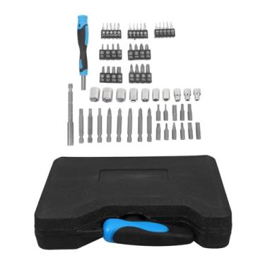 Imagem de 63pcs Ratcheting Screwdriver Bit Socket Set with Precise Torque Control Compact Multi-socket Mechanic Tool Kit for Car Maintenance Home Repair and Versatile Fastening Tasks