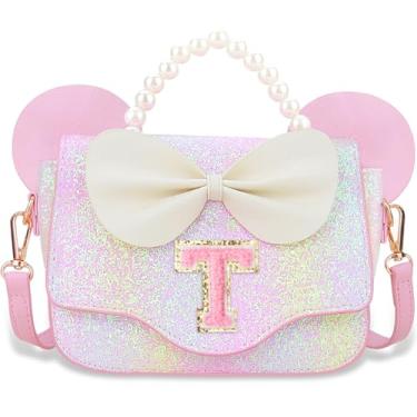 Imagem de Luchike Presentes de aniversário para meninas – Bolsa tiracolo infantil para princesas, presentes de Natal, Rosa - G