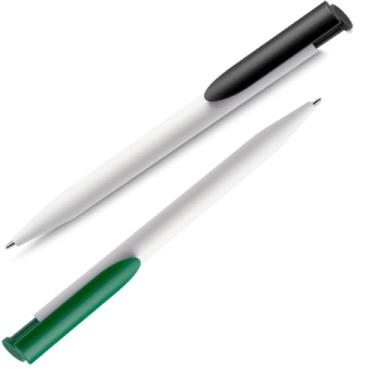 Imagem de Kit 2 Canetas Esferográficas Retráteis, Plástico, Escrita Azul, Cores Sortidas (- Kit 2 Preto e Verde)