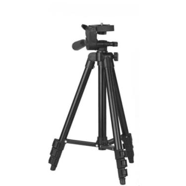 Imagem de Tripé Profissional Para Câmera E Celular + Bolsa + Controle e Tripé Para Celular(Tripé Tomate 140cm + Controle)