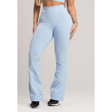 Imagem de Calça Feminina Flare Pantalona Suplex Cintura Alta Mvb Modas-Feminino