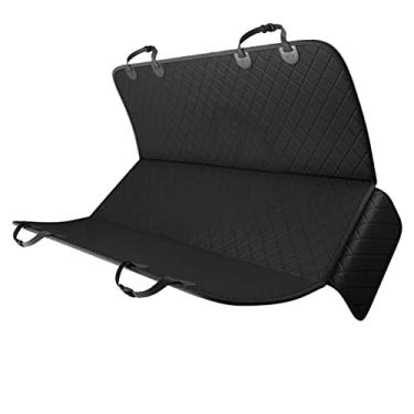 Imagem de Generic Almofada de Assento de Carro para Animais de Estimação, Capa de Assento de Carro para Cachorro Quente Antiderrapante à Prova d'água Pano Oxford Externo para Caminhão Suv (Borda Preta)