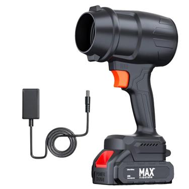 Imagem de Soprador portátil, soprador de poeira portátil potente, aspirador portátil leve espanadores comprimidos para limpeza de quintal manutenção de pátio calha ao ar livre jardinagem