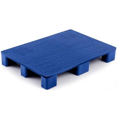 Imagem de Vercraft 1 peça de palete de plástico para armazenamento de porão fácil empilhamento leve palete exibição de piso sala de piso supermercado armazém de Natal, suporta até 907 kg (80 cm C x 61 cm L x 12