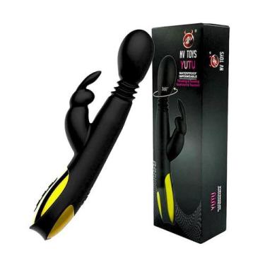 Imagem de Vibrador de Ponto G e Clitóris Rotativo com Vai e Vem NV Toys