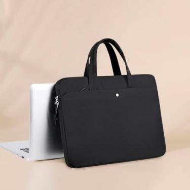 Imagem de Bolsa para laptop de tecido Oxford elegante de 13 a 13,6 polegadas para MacBook Air/Pro 13 M4 A3240 M3 A3113 M2 A2681 M1 A2337 A2179 A2338 A2289 A2289 A2289 1706 A2159 HP Dell Lenovo, bolsa para