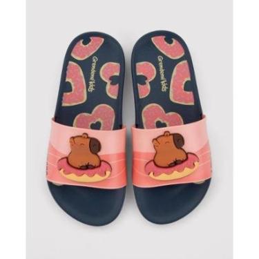 Imagem de Chinelo Slide Infantil Grendene Kids Capivara-Feminino