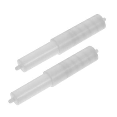 Imagem de Artibetter 2 peças de rolos de papel higiênico de plástico retrátil de substituição para caixa de lenços de casa de banho