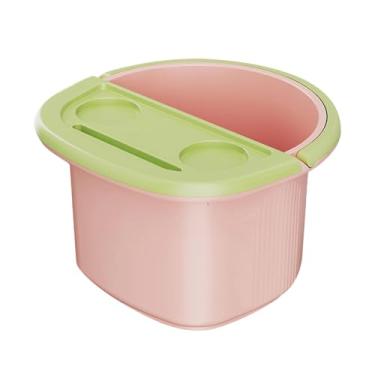 Imagem de Kokiya Banheira de Imersão para os Pés SPA, Balde Versátil para Homens e Mulheres, Economiza Espaço, Ideal para Banho de Pés e Viagens, Rosa