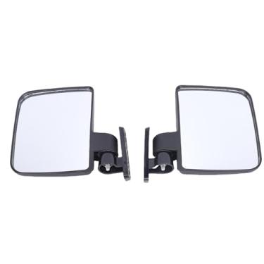 Imagem de SPYMINNPOO Espelho Retrovisor para Carrinho de Golfe, Lente Convexa Universal à Prova de Quebra, 170x129mm para Visibilidade Aprimorada, Acessórios para Carrinho Esportivo Ezgo
