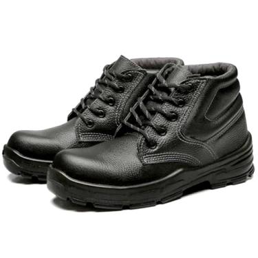Imagem de Botina Bota Cadarço Bico Pvc Segurança - Usafe (CA) 41453 (2, Preto, Normal, BR, Adulto, Numérico, 43)