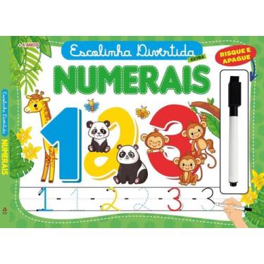 Imagem de Livro - Escolinha Divertida Extra - Números - On Line