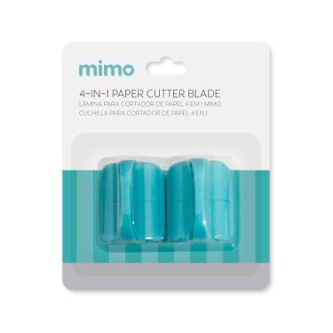 Imagem de Refil de Lâmina Corte Pontilhado para Cortador de Papel 4 em 1 Mimo – 2 Unidades, Aço Ultrarresistente, Para Scrapbooking, Planners e Artesanato