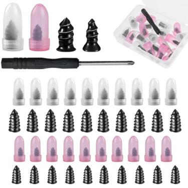 Imagem de Kit de pregos de borracha de reparo de pneu com 2 tamanhos, novo prego de borracha para reparo de pneu a vácuo 2026, ferramenta de pregos de borracha de pneu, ferramentas de reparo rápido de pneus