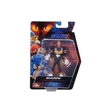 Imagem de 2 Bonecos 12cm Articulado Shadow e Ivo Robotnik - Sonic 3 O Filme
