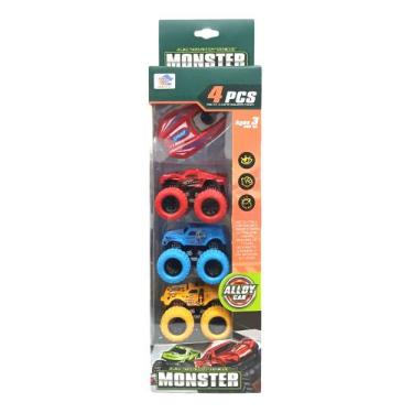 Imagem de Kit De Carros Com Lançador Sortido Ehm0039 Domni