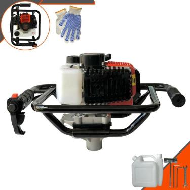 Imagem de Perfurador de Solo Perfuratriz Sem Broca Vant VPS-52 À Gasolina 52cc 2HP 6.500rpm Motor 2 Tempos Profissional de Alta Performance