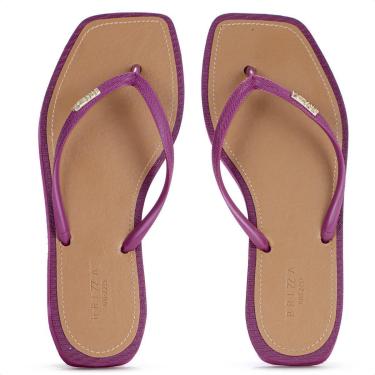 Imagem de Chinelo Brizza Arezzo Bico Quadrado Roxo - Feminino-Feminino