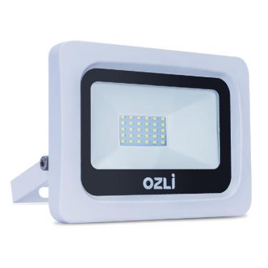 Imagem de Refletor Led Slim 30w Ip65 3000k Branco Bivolt Unidade