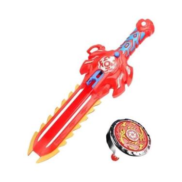 Imagem de Brinquedo Interativo De Lançador De Espada Giratória Luminosa Para Cri