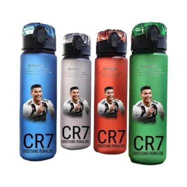 Imagem de Garrafa De Água Portátil De Quatro Cores CR7 Cristiano Ronaldo 560ML P