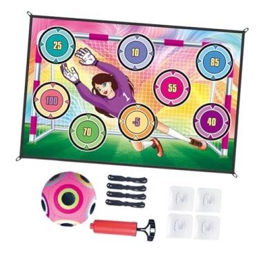 Imagem de harayaa Tapete de jogo de futebol interativo, brinquedo esportivo, presente de Natal, aniversário, acessório para festa no parque, gramado ou praia, Style C