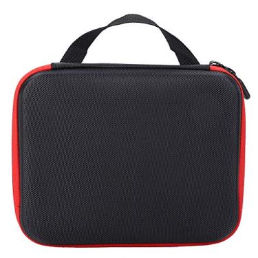 Imagem de GLOGLOW Caixa de Armazenamento, Material de Nylon e Pp, Armazenamento Elegante para Diamantes e Acessórios, Preto 30 Slots Bordado de Diamante Nan (Vermelho)