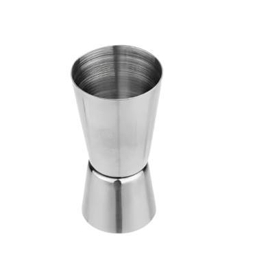 Imagem de Kit Bar Profissional Inox – Dosador Duplo + Socador de Bebidas + Colher Bailarina | Drinks Perfeitos em Casa - Kit coqueteleira(1 - Dosador Duplo)