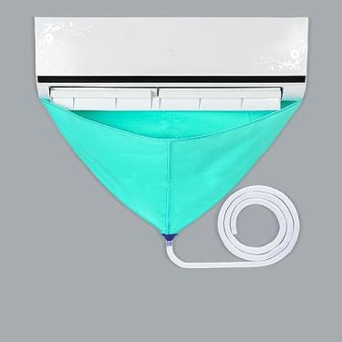 Imagem de GLOGLOW Saco Protetor Limpo para Lavagem de Poeira Saco de Limpeza de Ar Condicionado, Protetor Limpo para Lavagem de Poeira Tampa AC para Condicionadores de Ar Montados na Parede Em Casa,