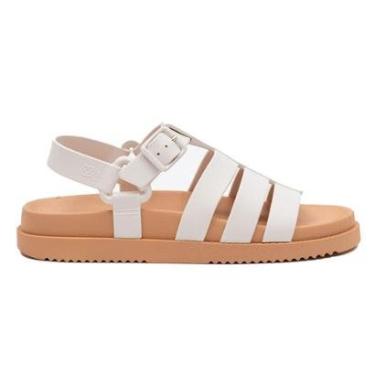 Imagem de Sandália Feminina Havana White Avelã Petite Jolie PJ7131-Feminino