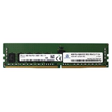Imagem de Atualização de memória de servidor Adamanta 8 GB (1 x 8 GB) compatível com Dell Poweredge, HP Apollo e HP Proliant Gen9 Servers DDR4 2400 MHZ PC4-19200 ECC chip registrado 1Rx4 CL17 1.2v DRAM RAM