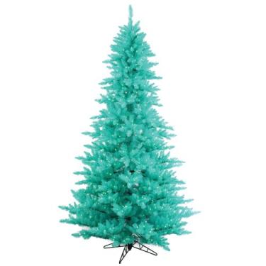 Imagem de Vickerman Árvore de Natal artificial de 1,5 m, luzes de LED Aqua Dura-iluminadas, decoração sazonal de interiores