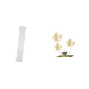 Imagem de Whtkoph Luminária de Chão com Cúpula E Escultura de Folha para Sala de Estar. Ornamento para Estante, Quarto Ou Como Presente de Boas-vindas. Decoração Modern