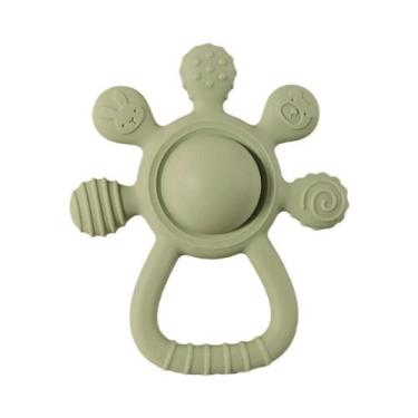 Imagem de Chocalho De Silicone Para Bebês, Brinquedo Em Forma De Coelho, Seguro 