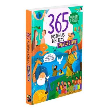 Imagem de 365 Histórias Bíblicas para Ler e Ouvir - PE DA LETRA