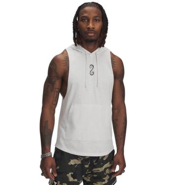 Imagem de Regata Sportstyle Under Armour Project Rock Snake Masculina G Cinza-Masculino