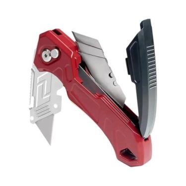 Imagem de Canivete Multifuncional Dobrável Com Troca Rápida De Lâminas Para Cort