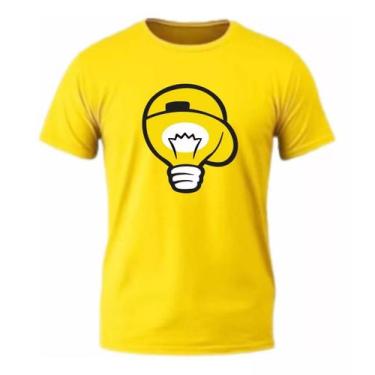 Imagem de Camiseta Léozinho Amarela Algodão, 10