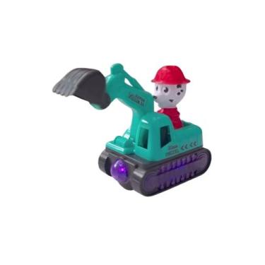 Imagem de Escavadeira Elétrica de Brinquedo Patrulha Canina Com Luz e Música Par