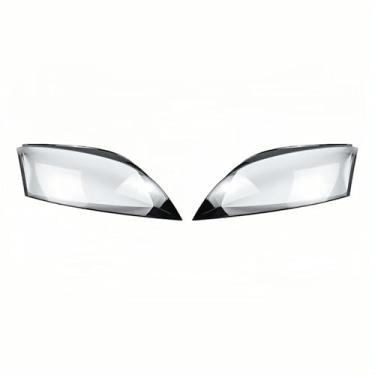 Imagem de Caso de luz da lâmpada de cabeça automática Compatível com audi tt tts tt rs 2008-2014 tampa da lente do farol do carro abajur de vidro tampas do farol escudo(A Piar)