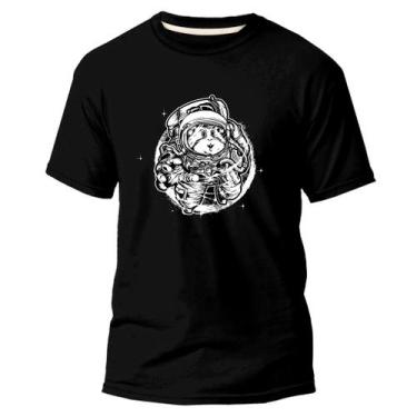 Imagem de Camiseta Básica Algodão Premium Estampa Digital Esquilo DTF - Pavesi, 