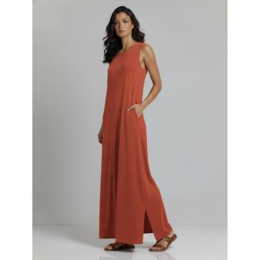 Imagem de Vestido Longo Aveloz Viscolycra Soltinho com Bolso-Feminino