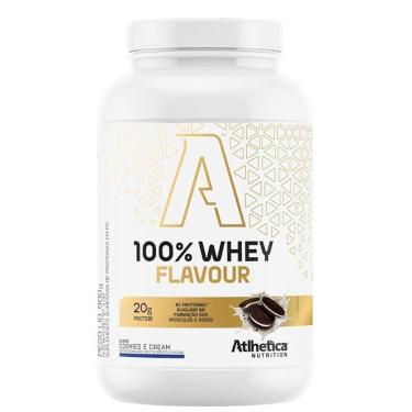 Imagem de Whey 100% Concentrado 900g Cookies Cream - Atlhetica-Unissex