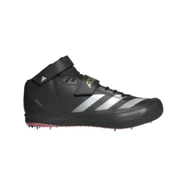 Imagem de adidas Tênis unissex adulto Adizero Javelin Cblack/Zeromt/Spark Track and Field, Multi, 9 Wide Women/8 Wide Men